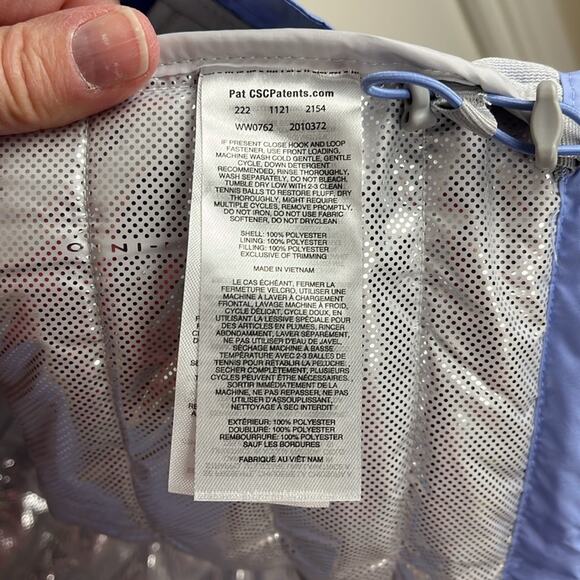 Columbia Women's Powder Lite™ II Full Zip Jacket Coat Lavender 2X Omni-Heat - Picture 10 of 11